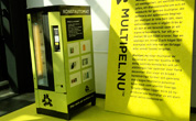 EasySnacks konstautomat utplacerad på centralstationen i Malmö